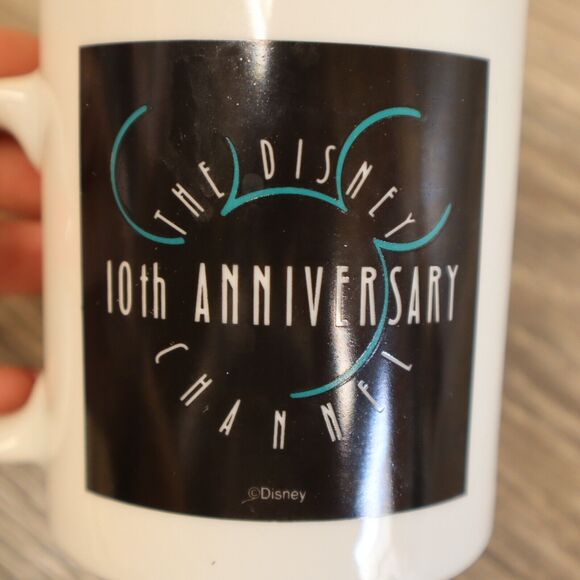 The Disney Channel 10th Anniversary Coffee MUG Legacy Collectible Rare Vintage - Picture 7 of 11